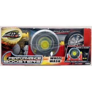 Fly Wheels Performance Boosters Wheel Wash Playset 2005 Road Champs Jakks MIB Ne